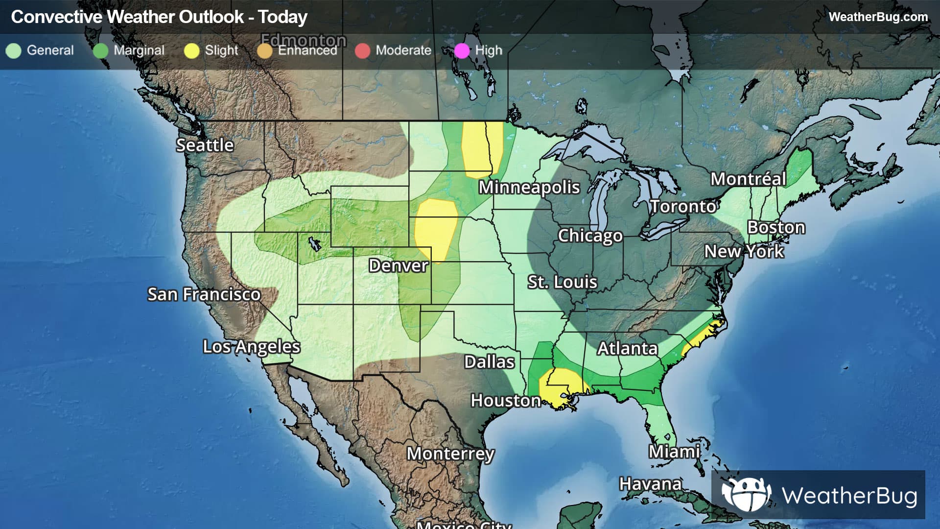 Today's Severe Weather Outlook