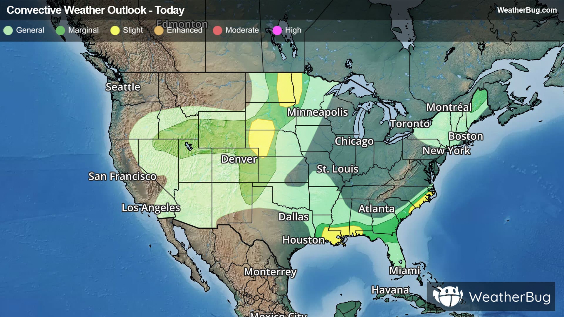 Today's Severe Weather Outlook