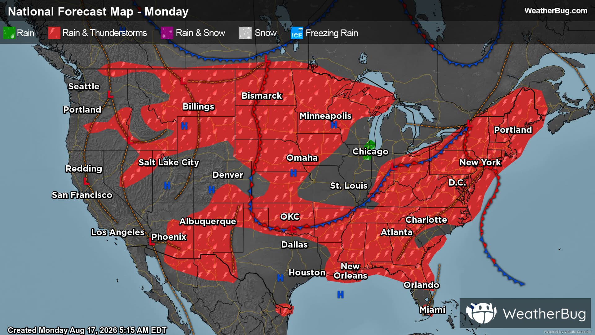 Today's Weather Outlook