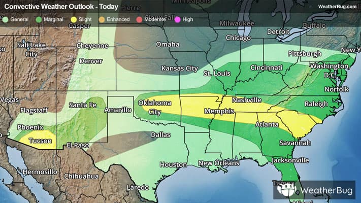 Today's Severe Weather Outlook