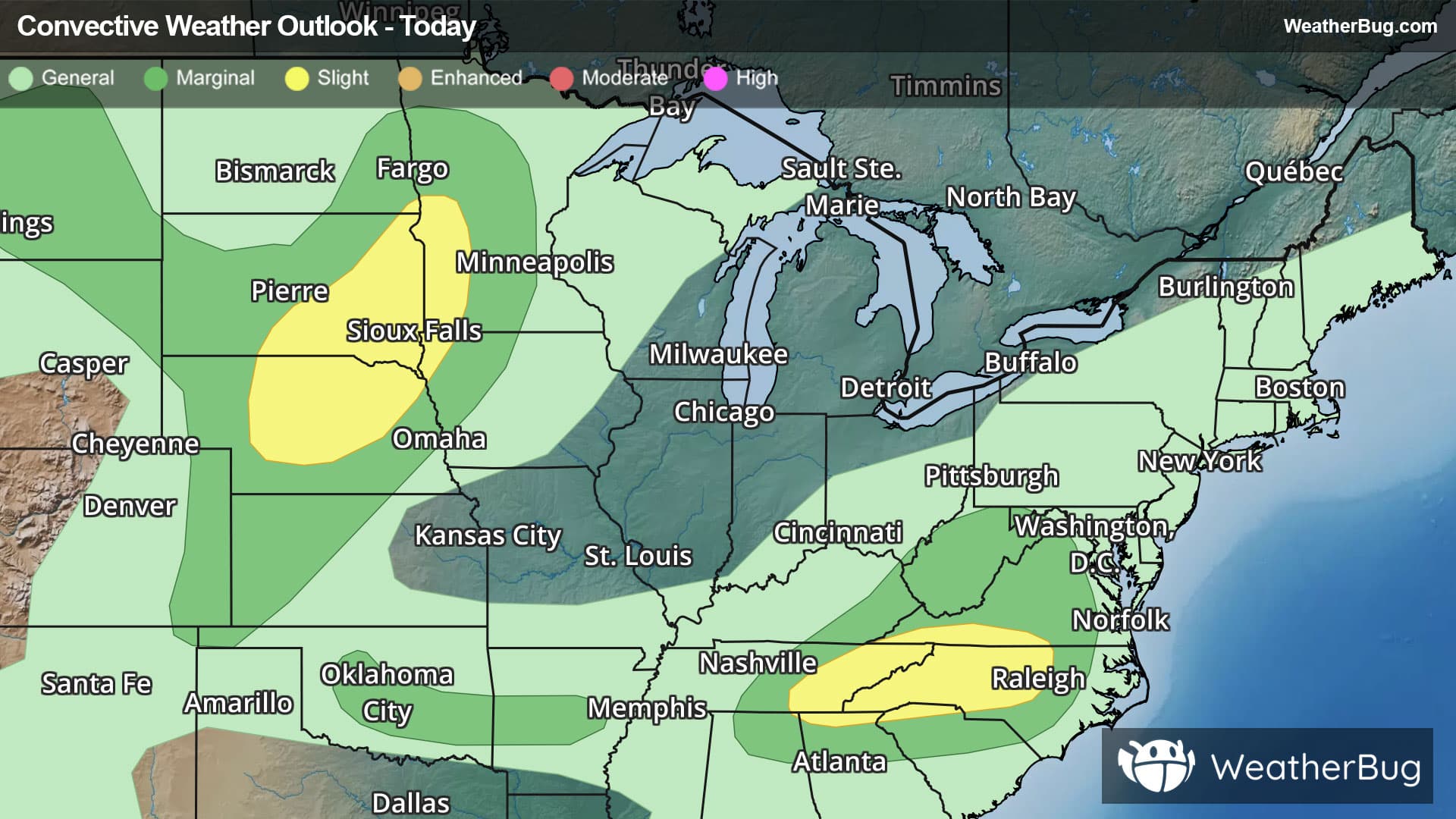 Today's Severe Weather Outlook