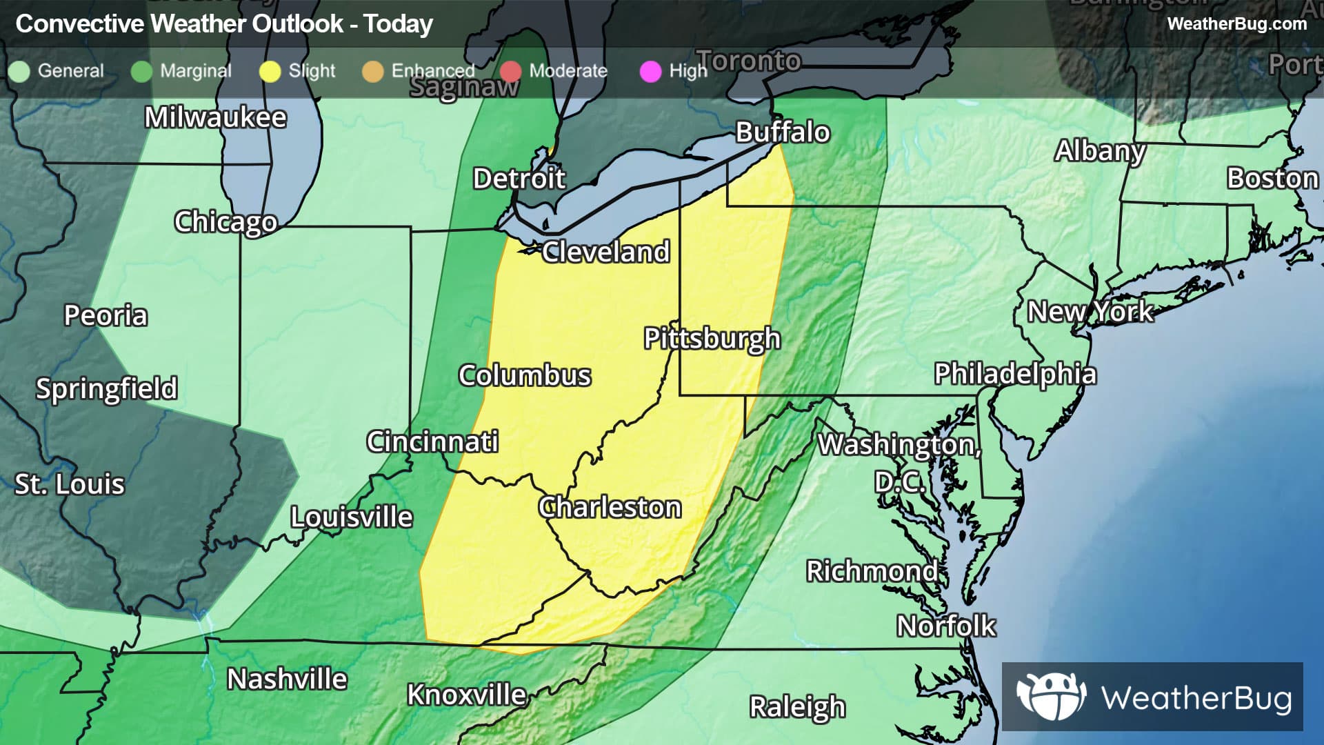Today's Severe Weather Outlook