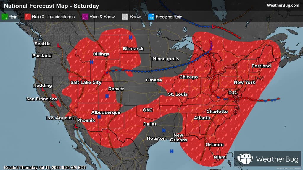 Weekend Weather Preview