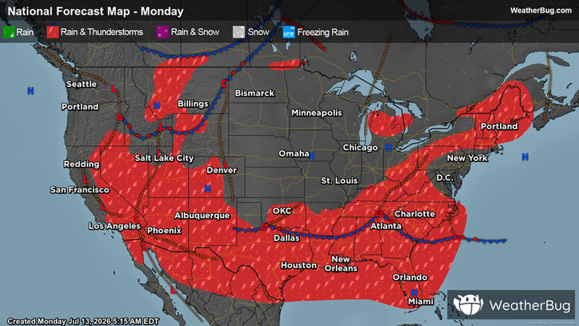 Today's Weather Outlook