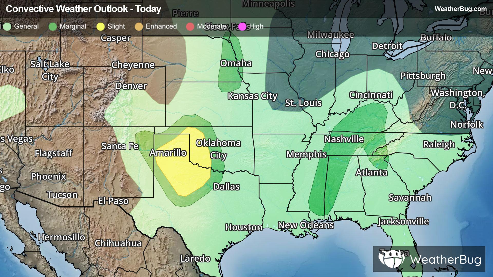 Today's Severe Weather Outlook