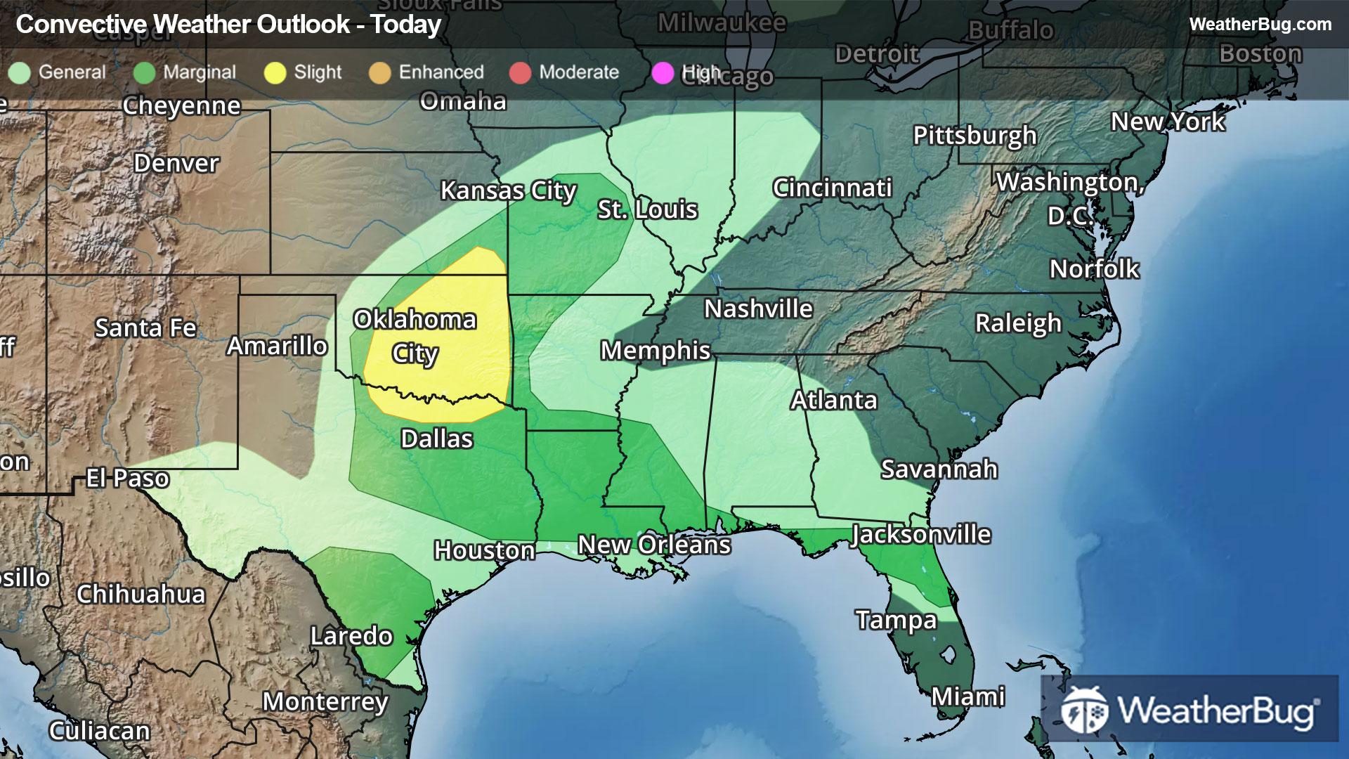 Today's Severe Weather Outlook