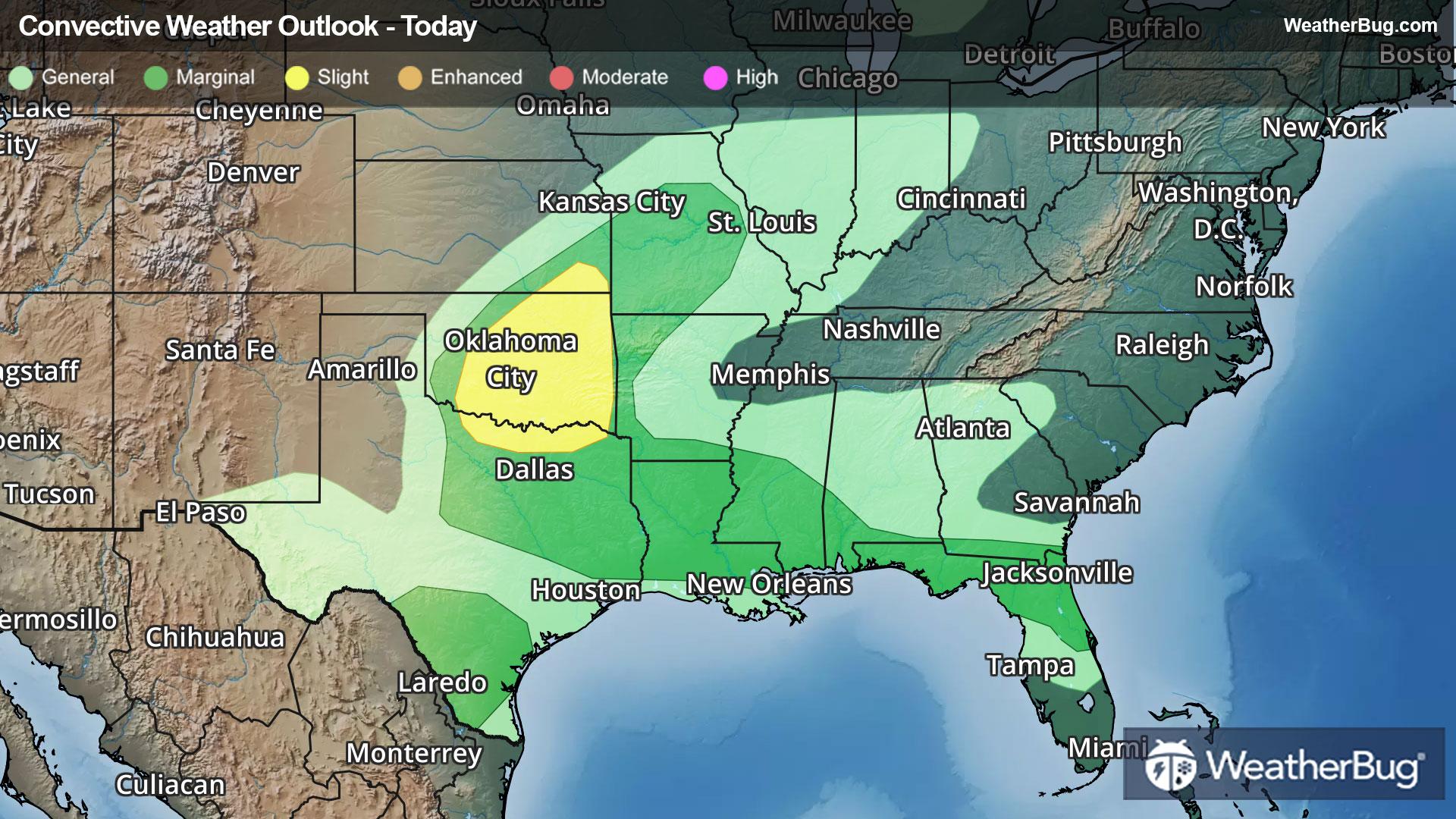 Today's Severe Weather Outlook