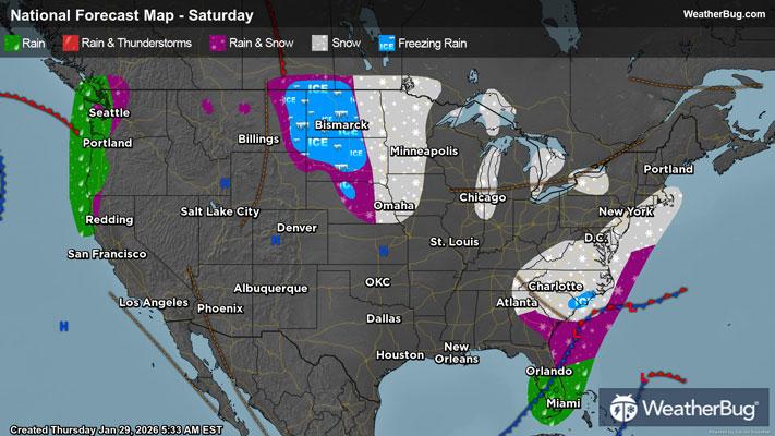 Weekend Weather Preview