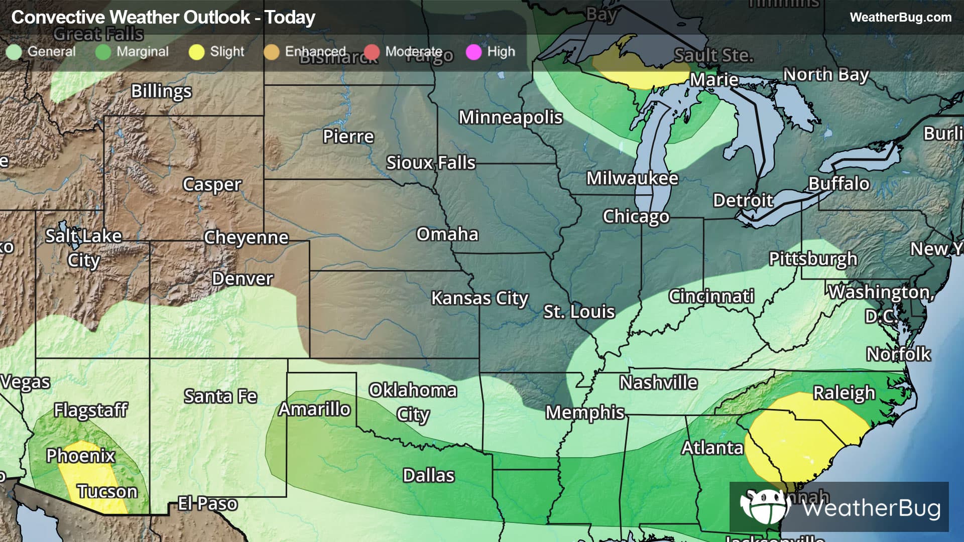 Today's Severe Weather Outlook