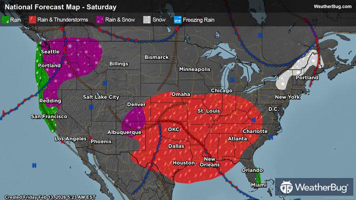 Weekend Weather Outlook