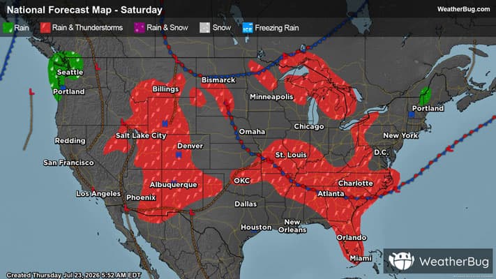 Weekend Weather Preview