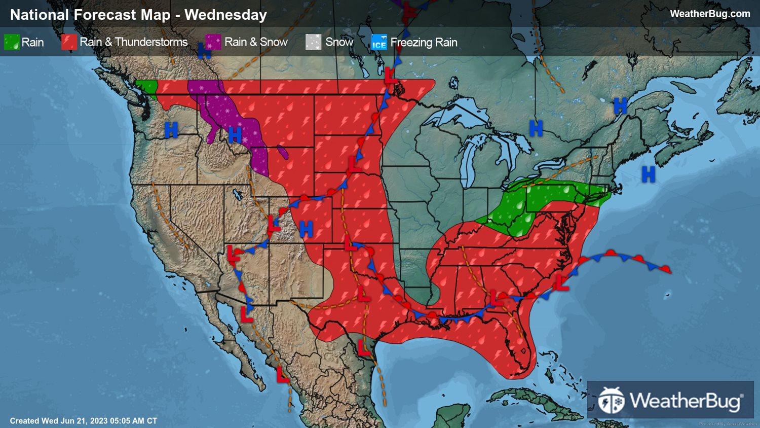 Today's Weather Outlook