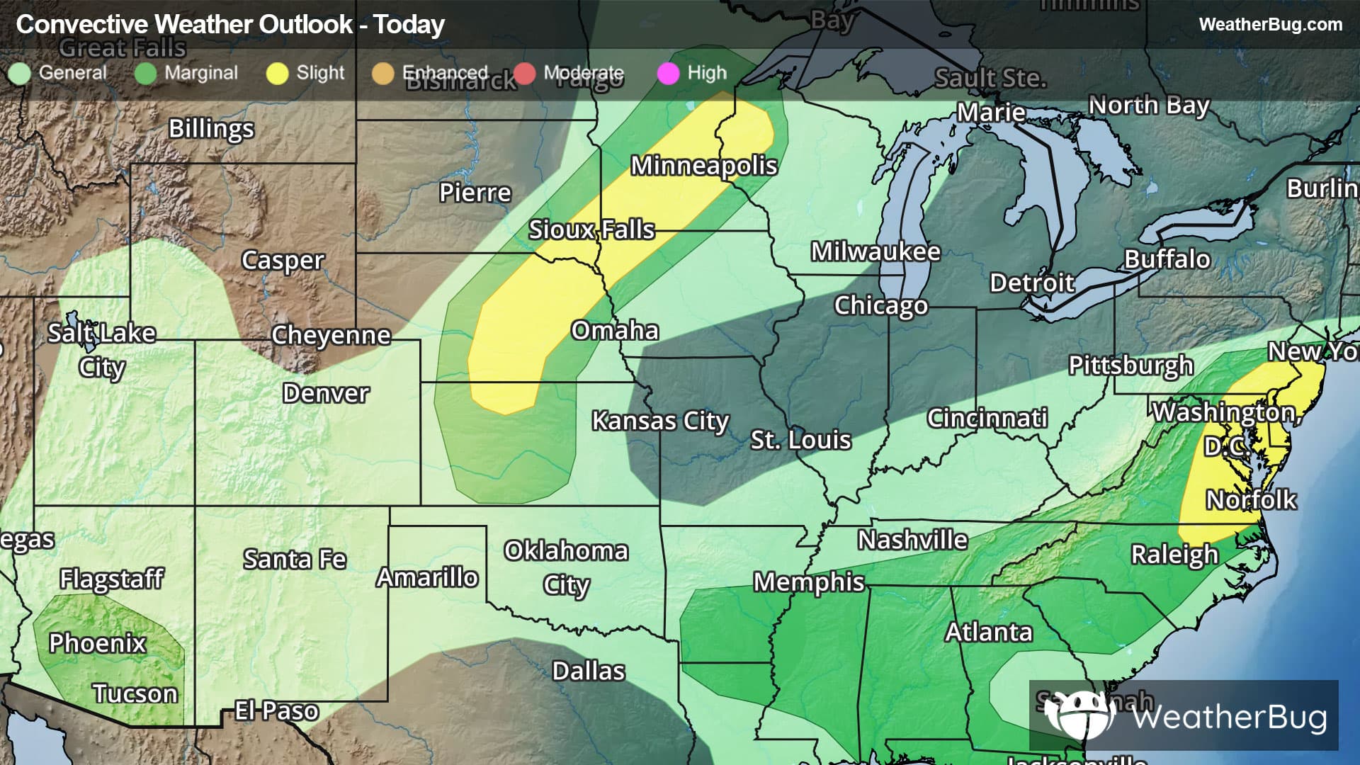 Today's Severe Weather Outlook