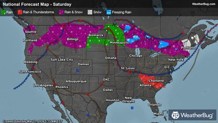 Weekend Weather Outlook