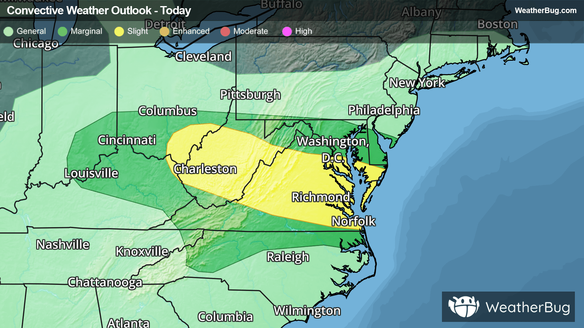 Today's Severe Weather Outlook