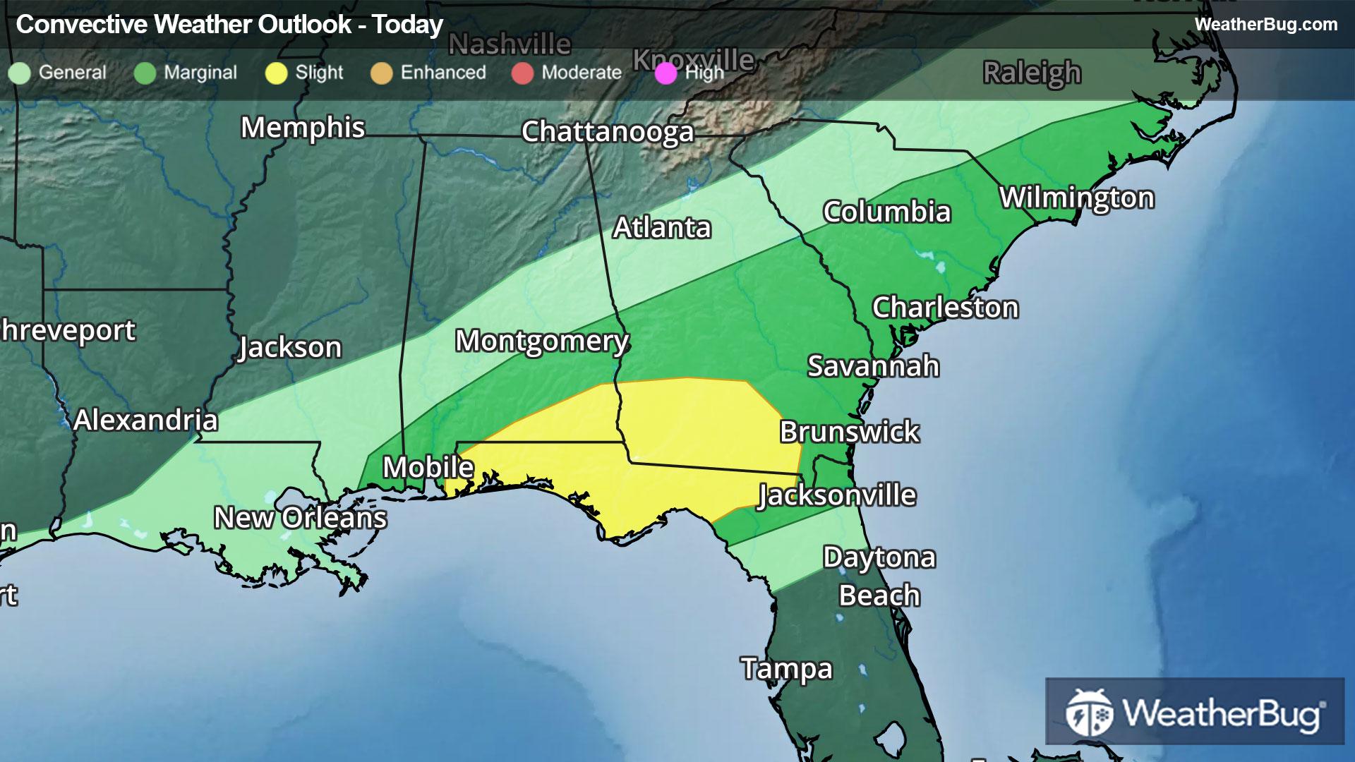 Today's Severe Weather Outlook