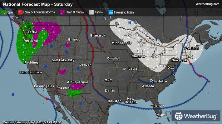 Weekend Weather Outlook
