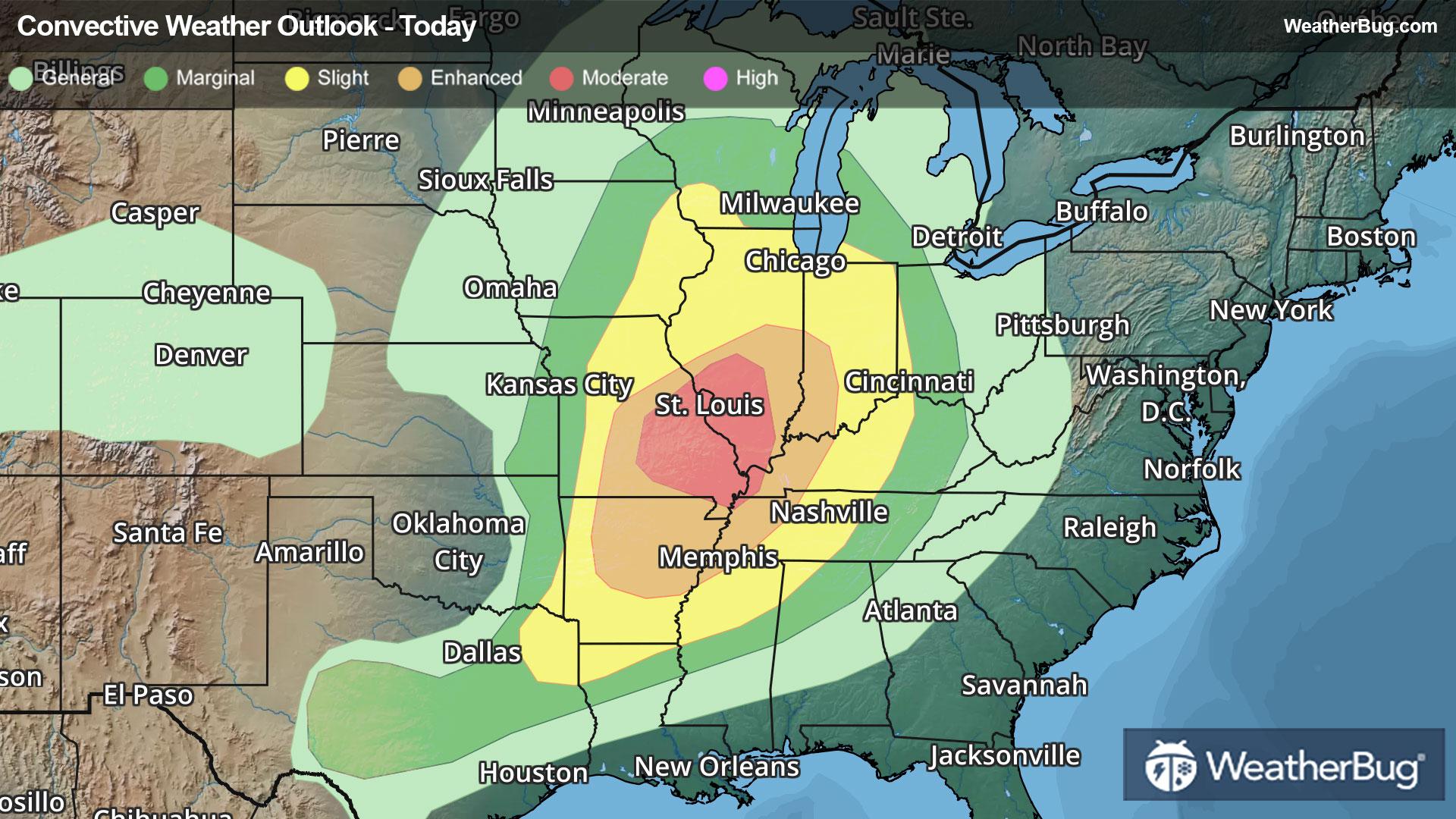 Today's Severe Weather Outlook