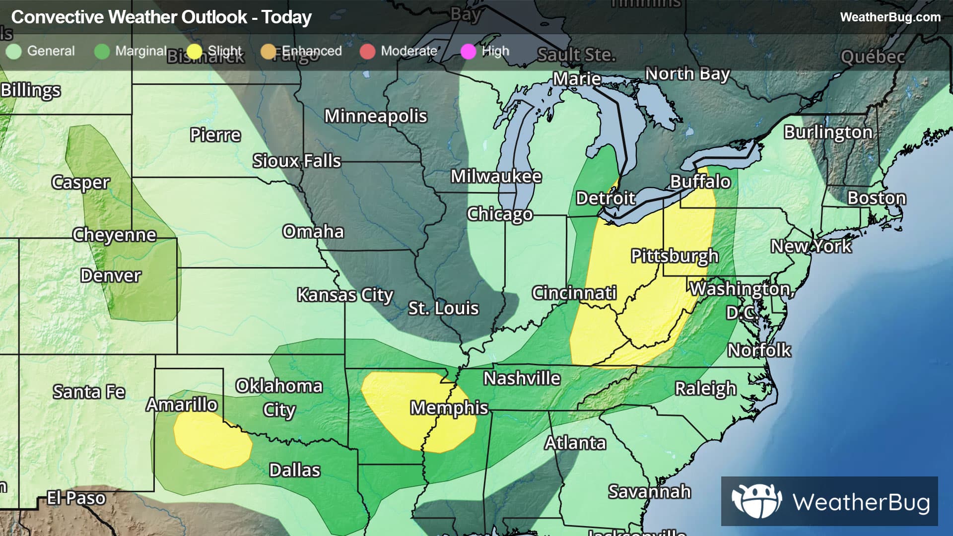 Today's Severe Weather Outlook