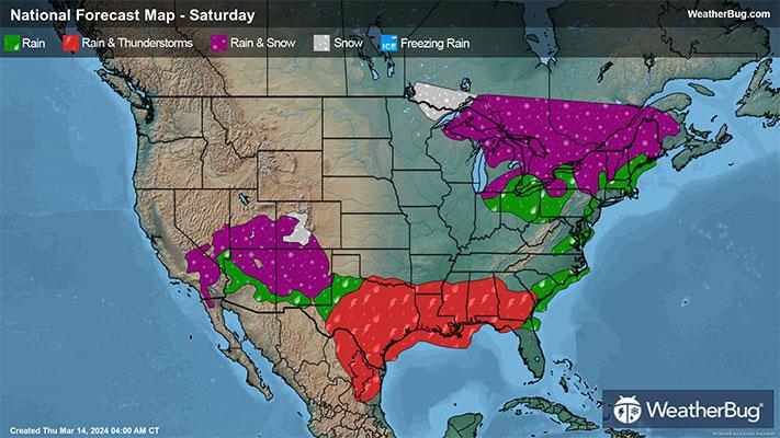 Weekend Weather Preview