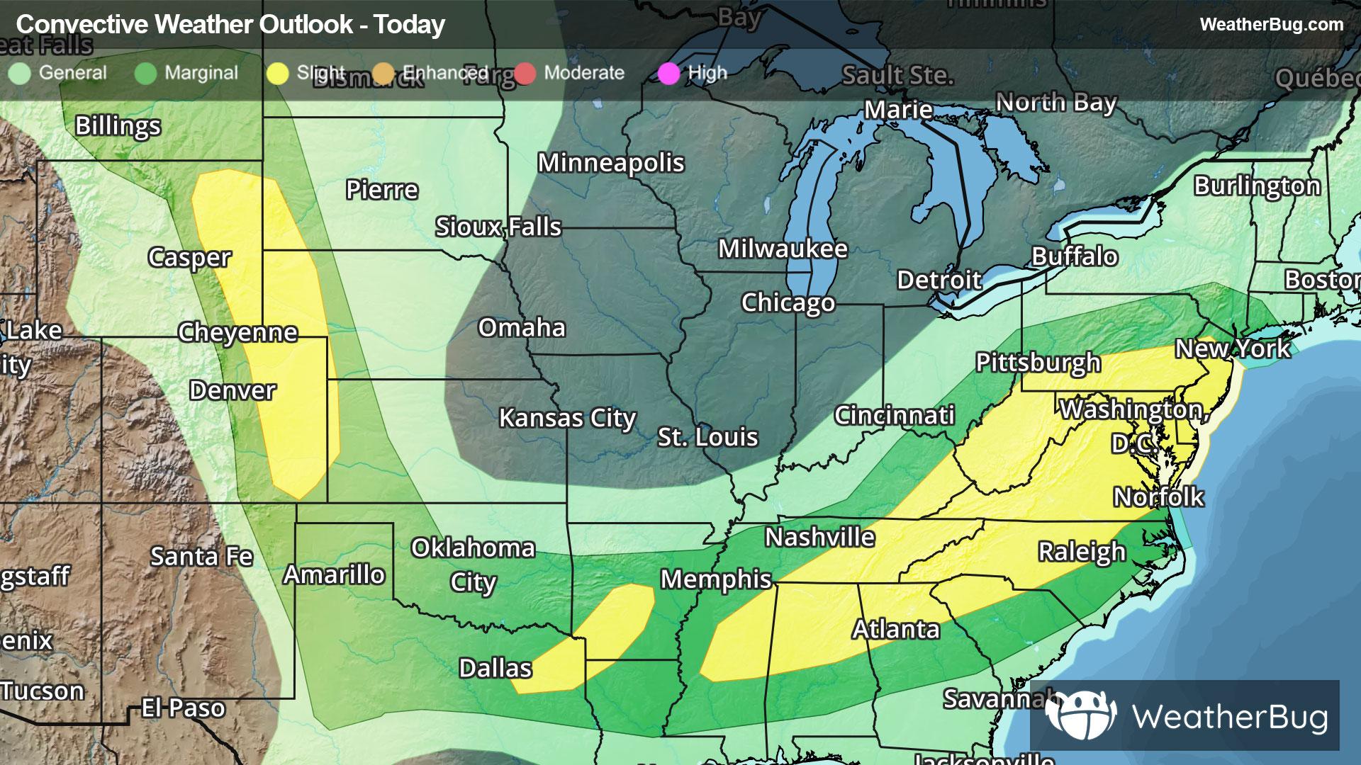 Today's Severe Weather Outlook