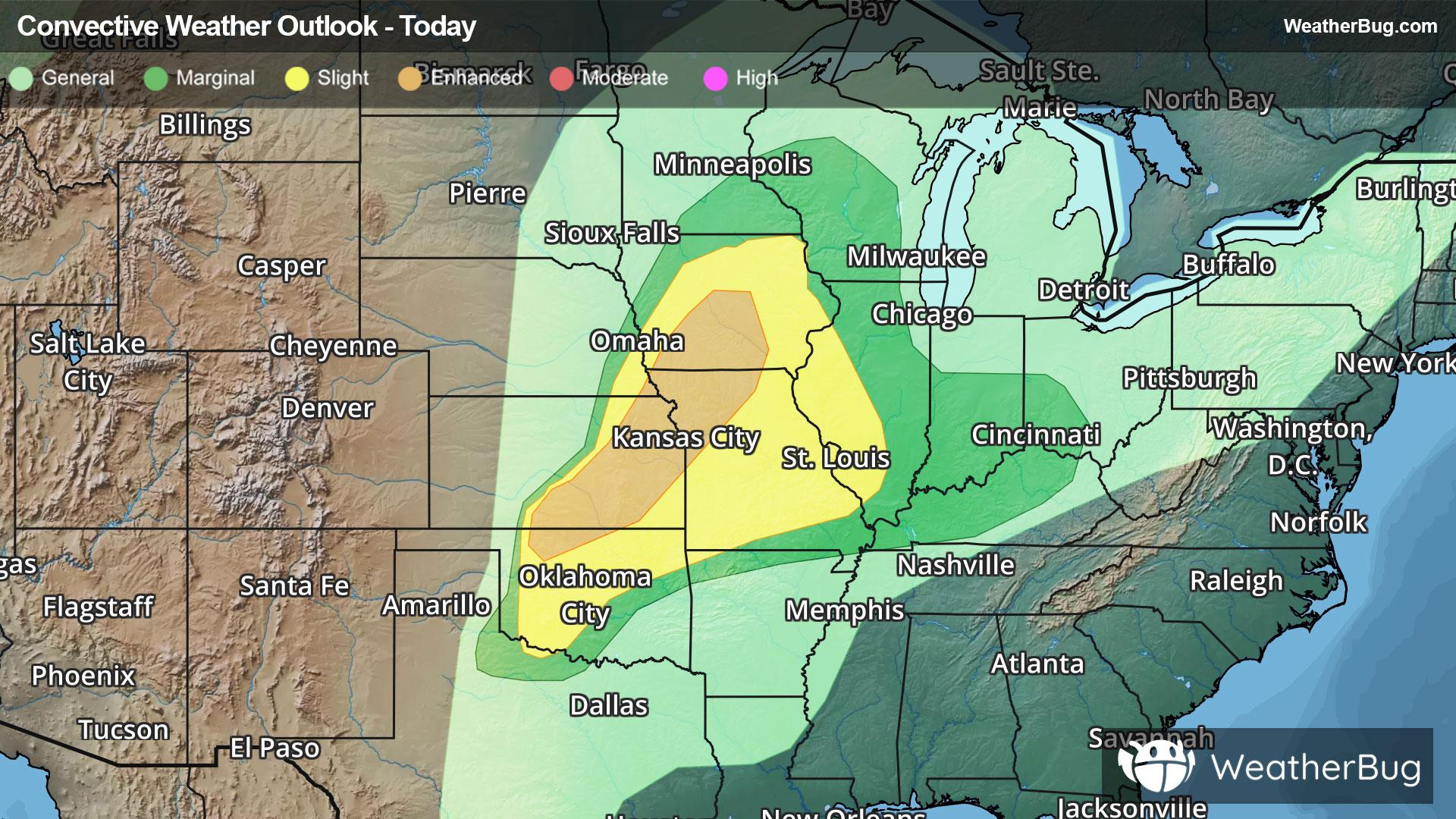 Today's Severe Weather Outlook
