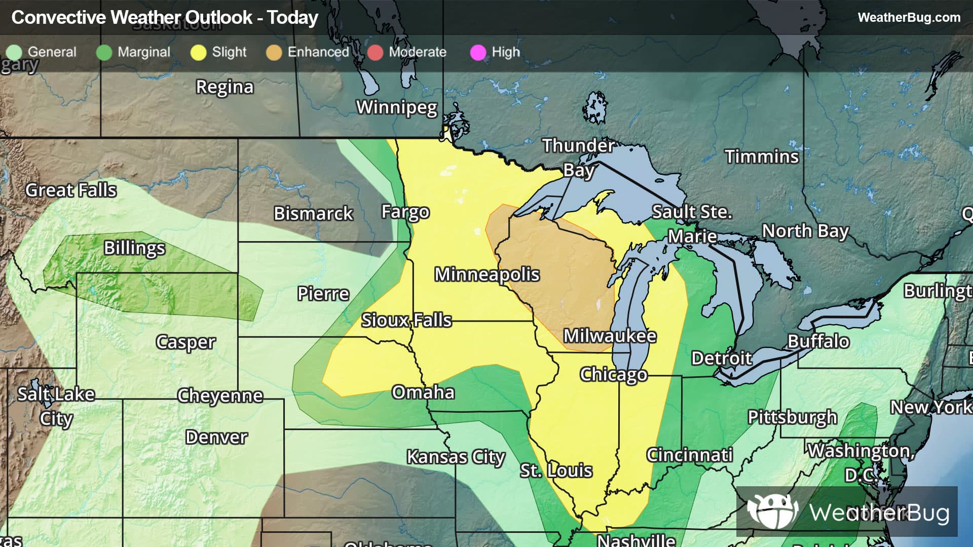 Today's Severe Weather Outlook