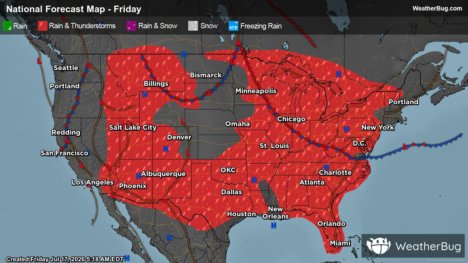 Today's Weather Outlook
