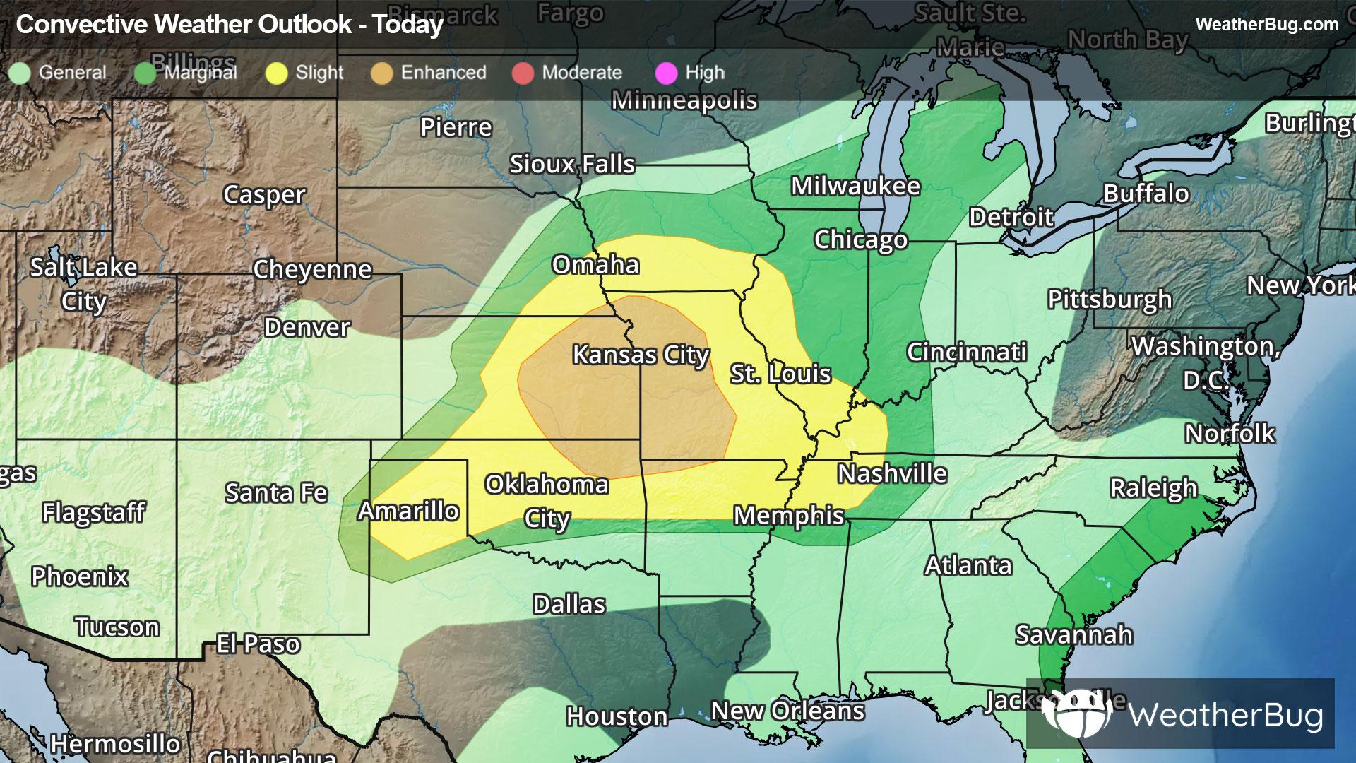 Today's Severe Weather Outlook