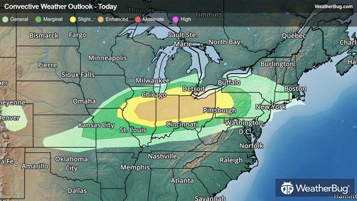 Today's Severe Weather Outlook