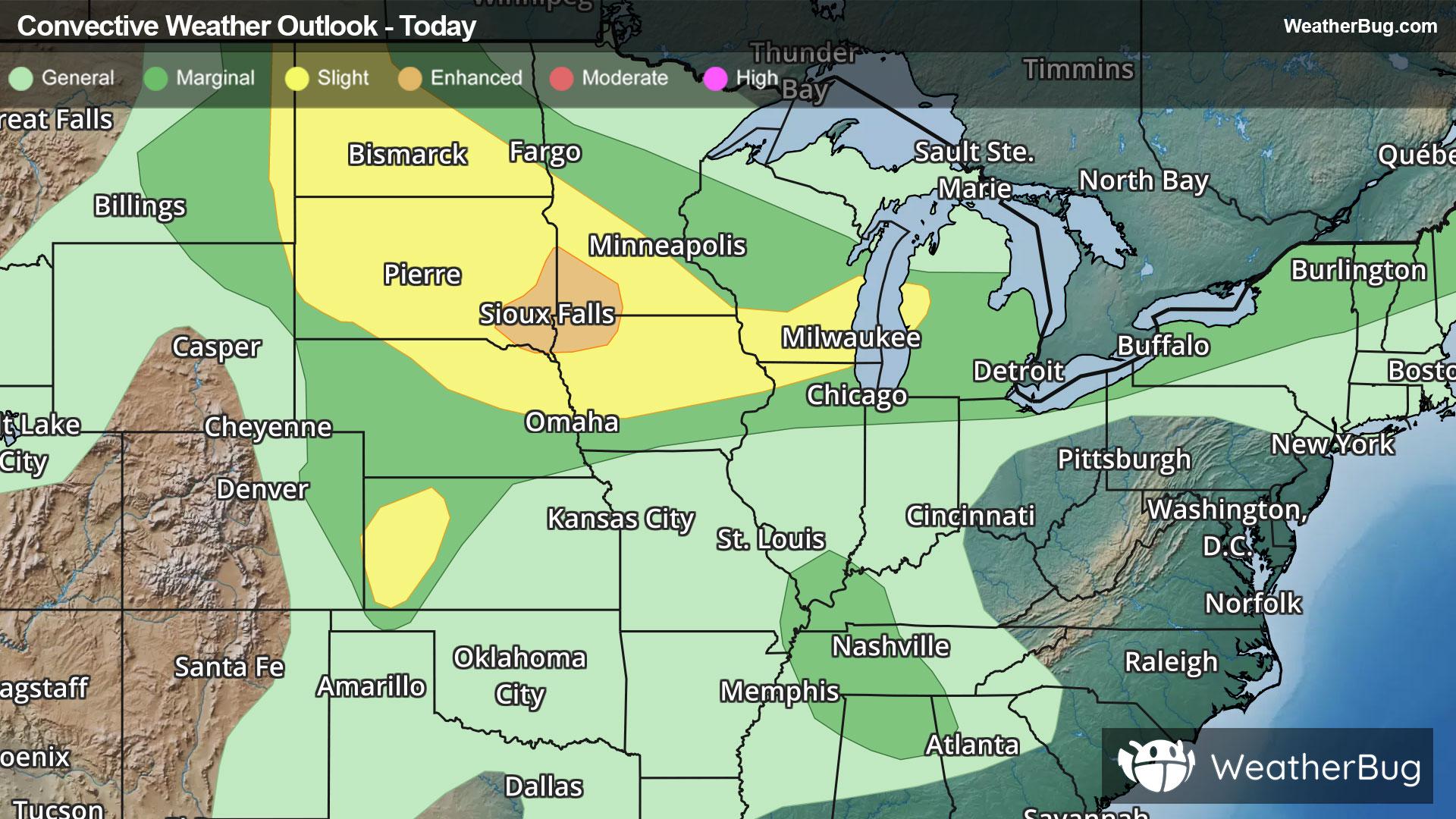 Severe Thunderstorm Outlook