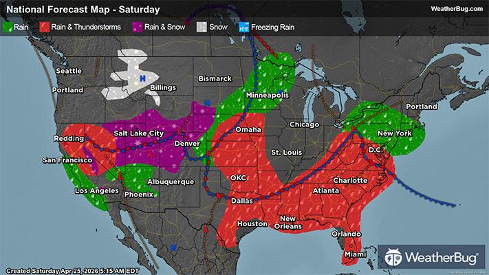 Weekend Weather Outlook