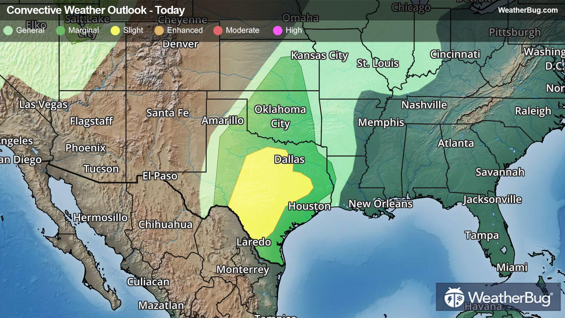 Today's Severe Weather Outlook