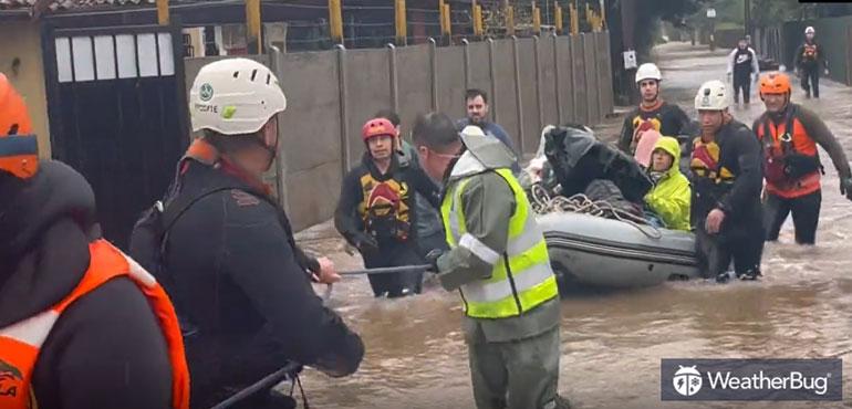 Credit: Carabineros de Chile via Storyful
