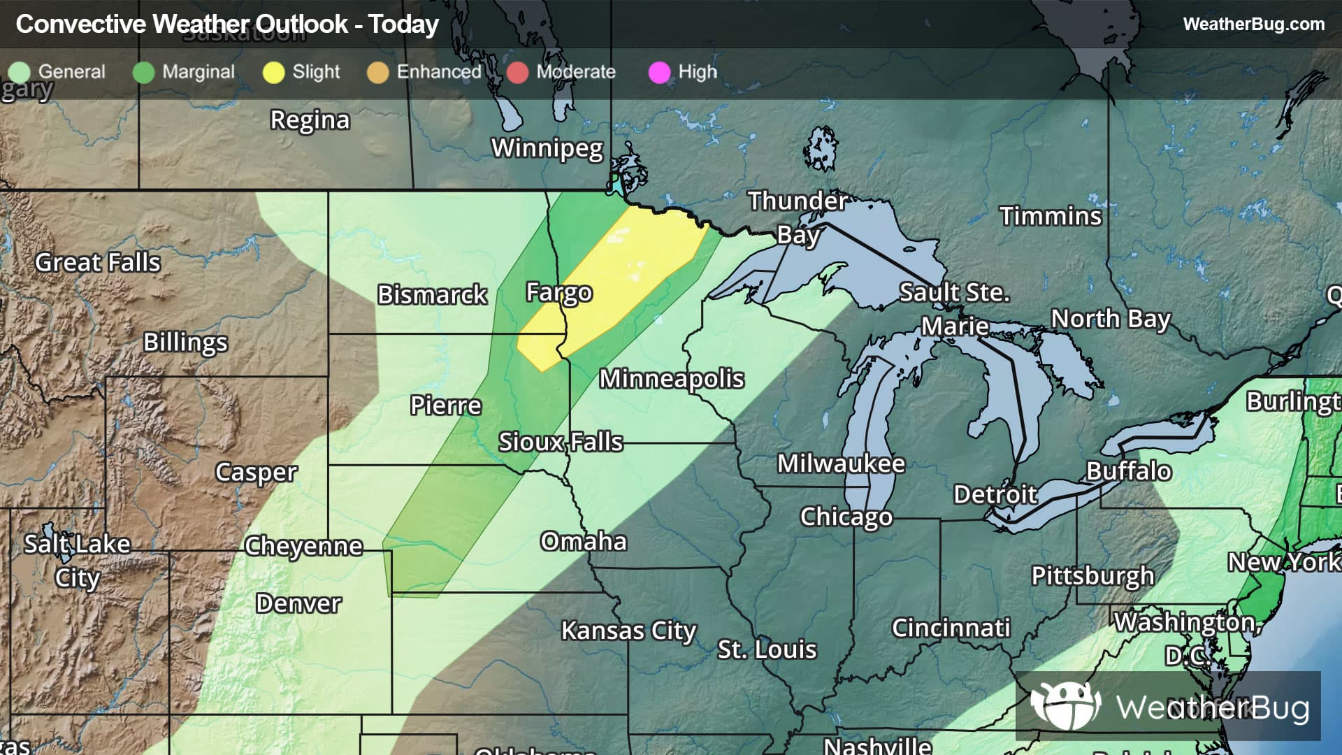 Severe Thunderstorm Outlook