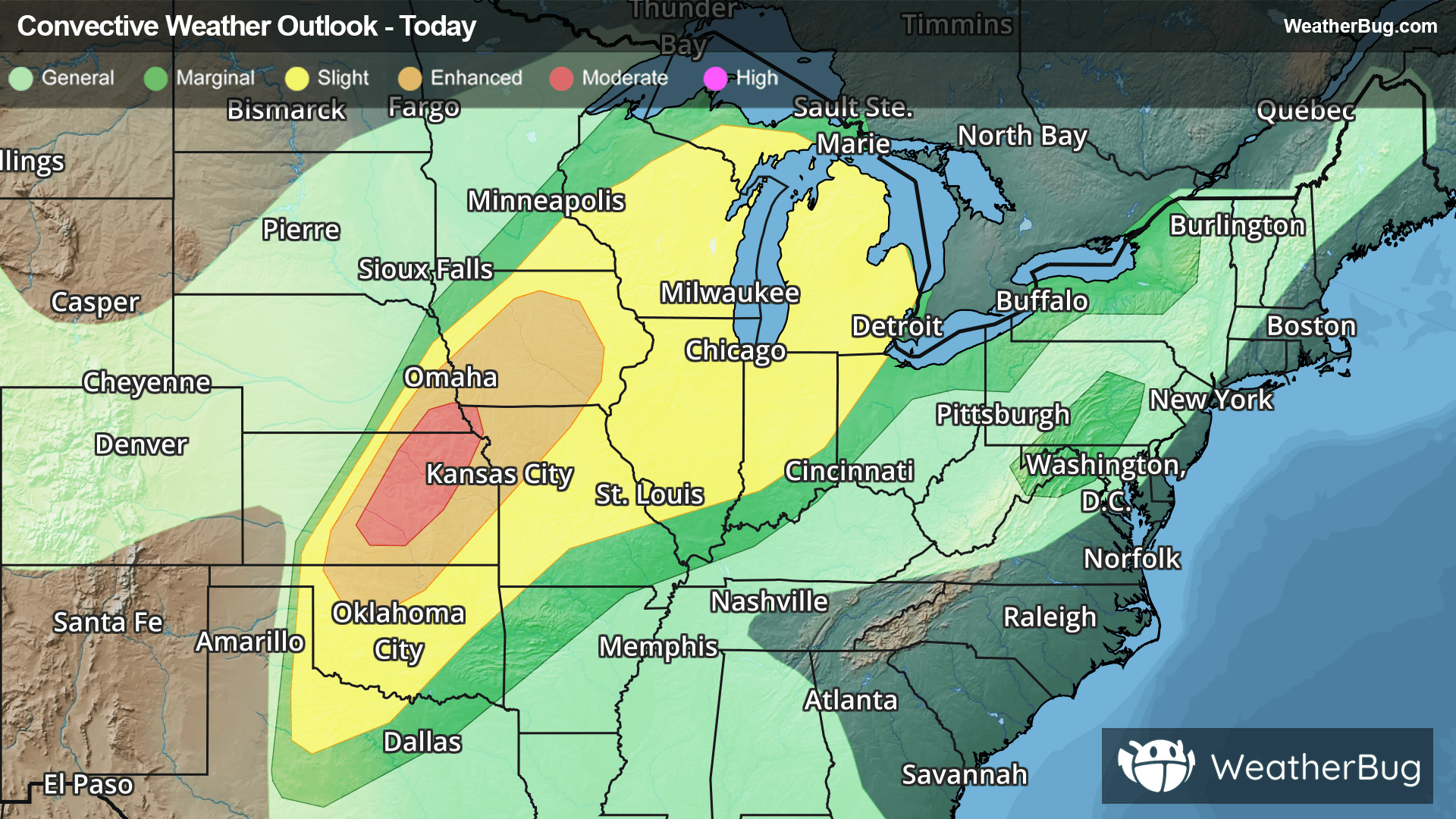 Today's Severe Weather Outlook