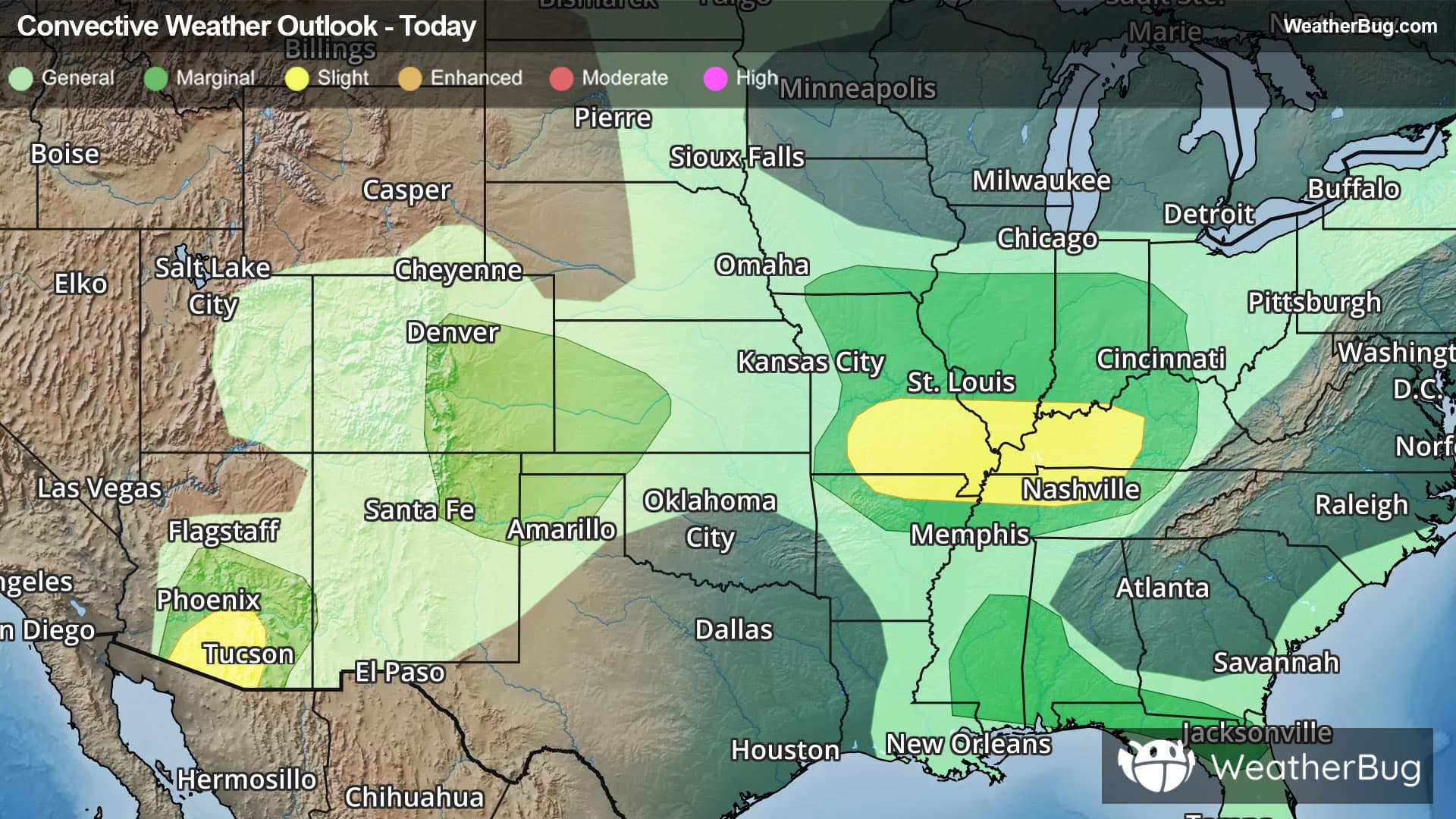 Today's Severe Weather Outlook