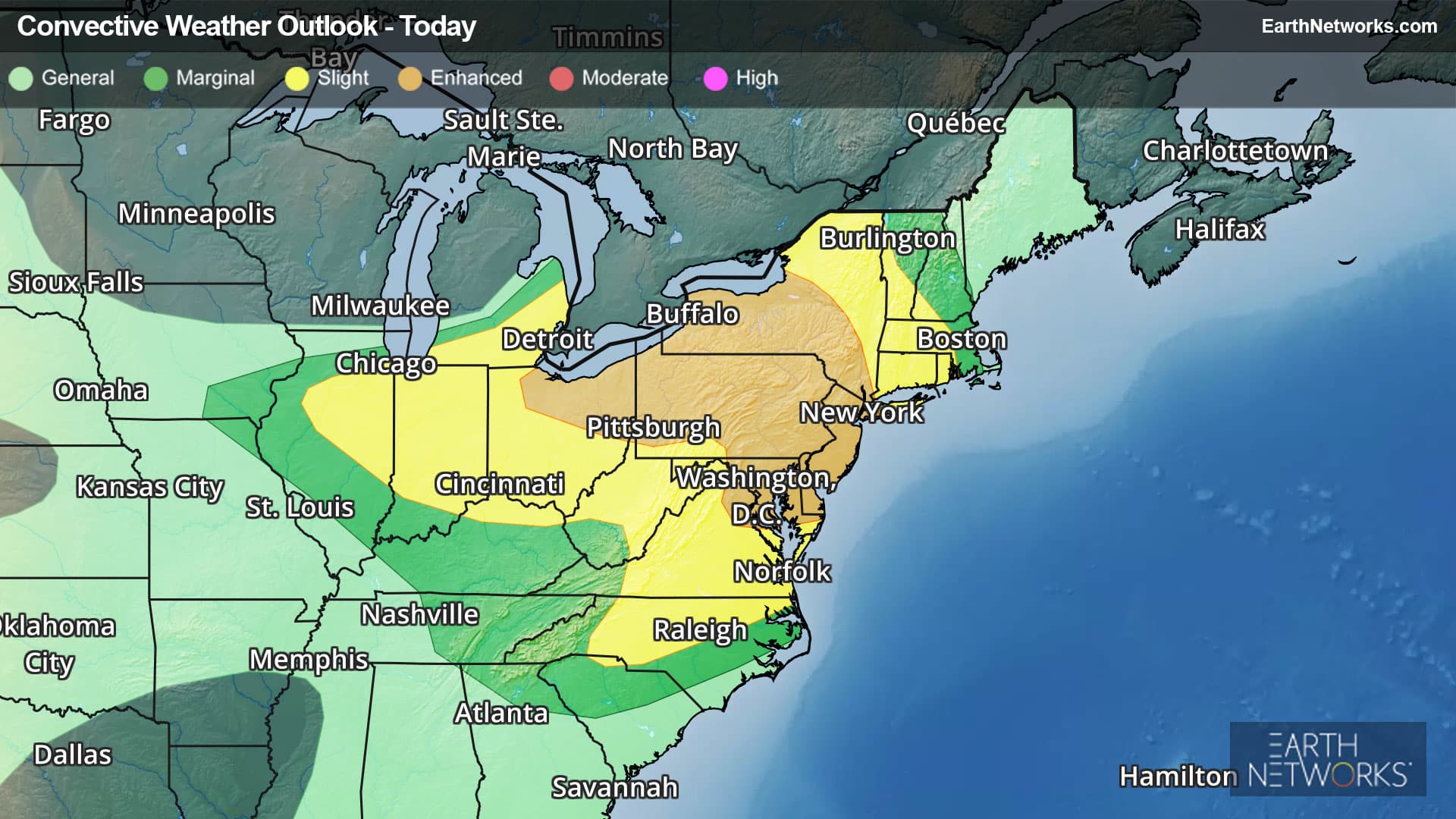 Today's Severe Weather Outlook