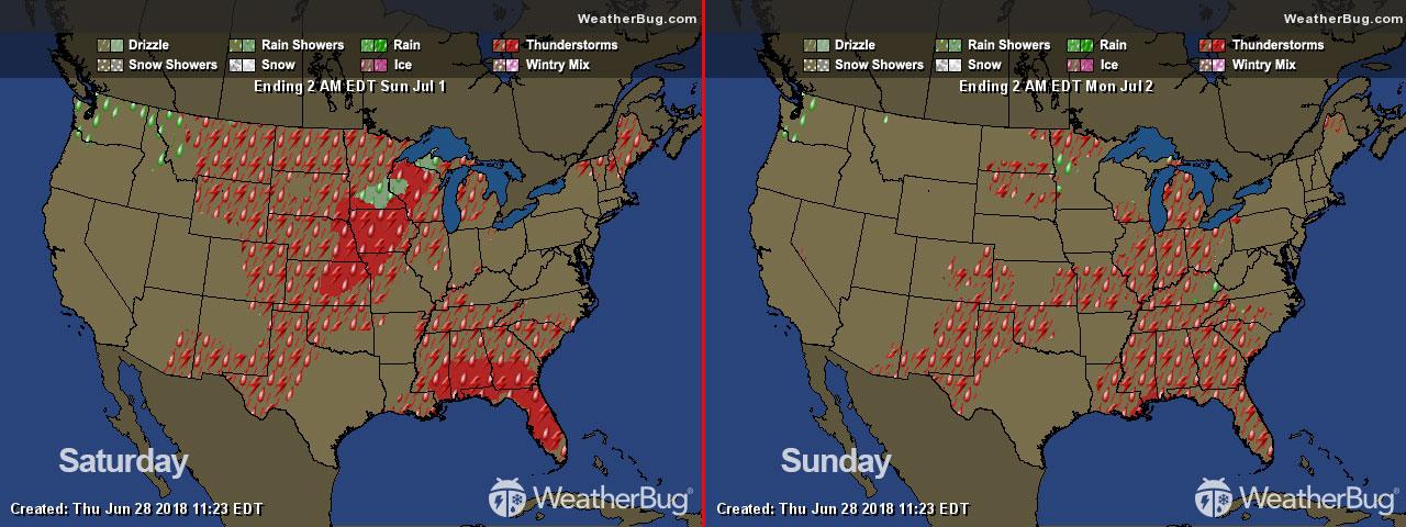 Weekend Weather Preview