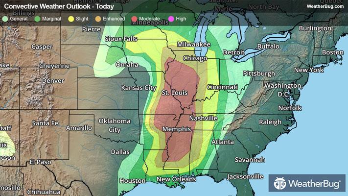 Today's Severe Weather Outlook