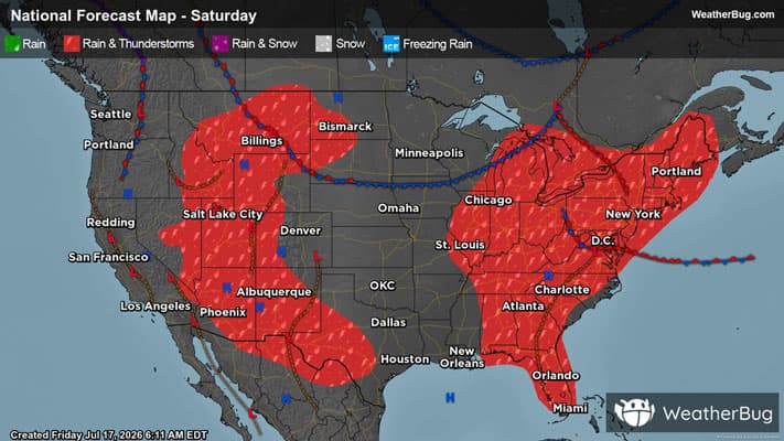 Weekend Weather Outlook