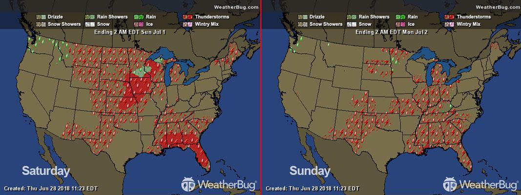 Weekend Weather Preview