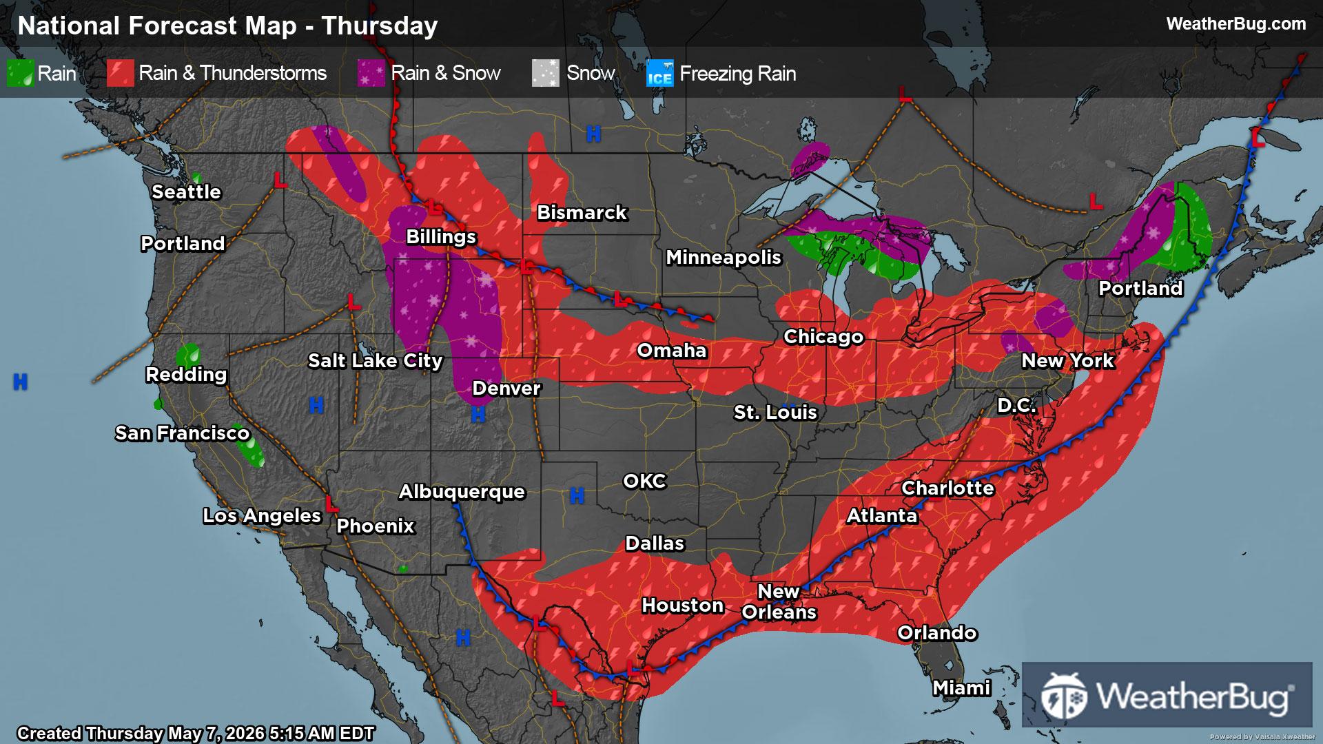 Today's Weather Outlook