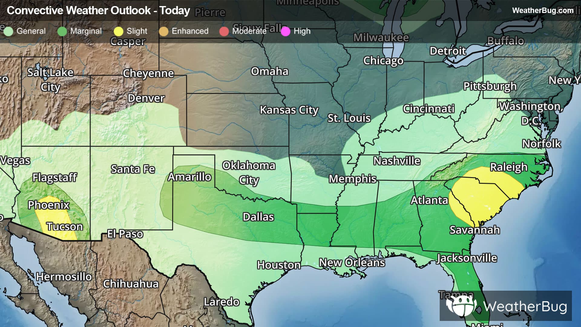 Today's Severe Weather Outlook