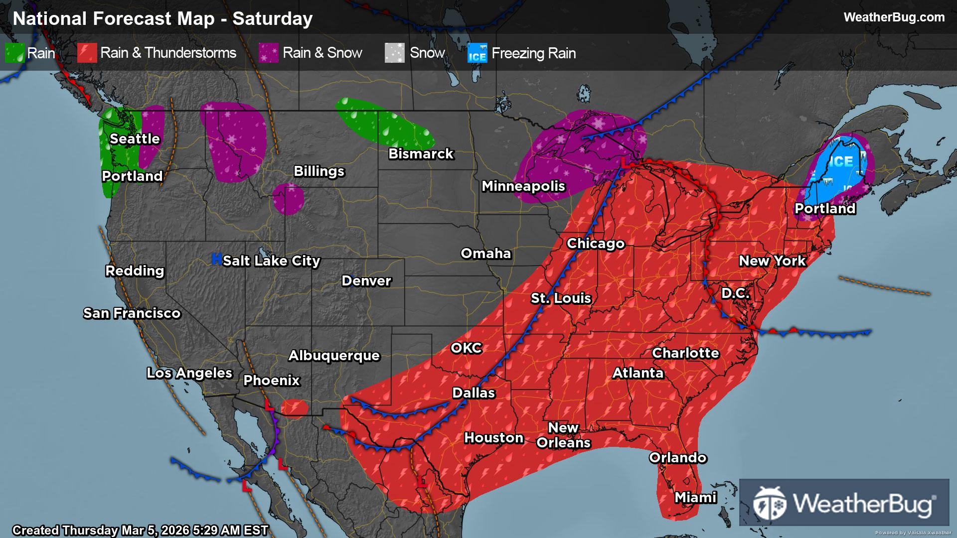 Weekend Weather Preview