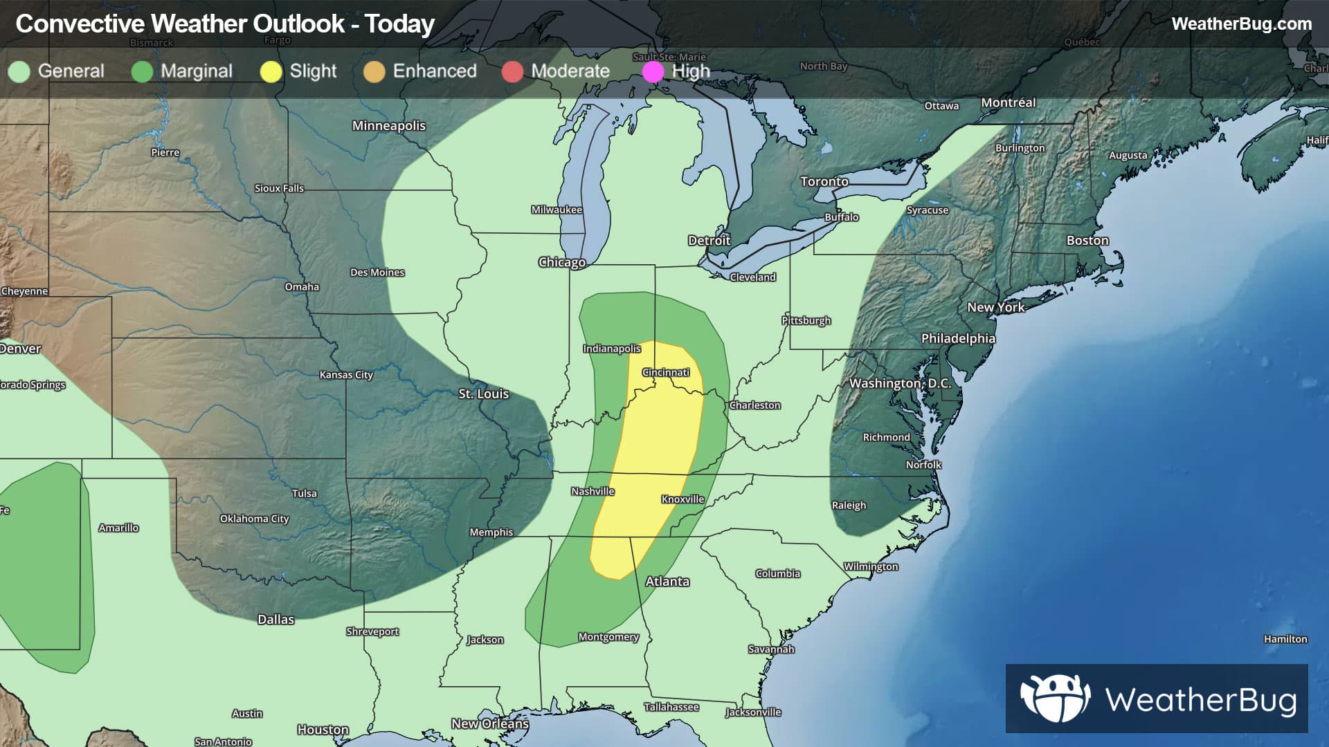 Today's Severe Weather Outlook