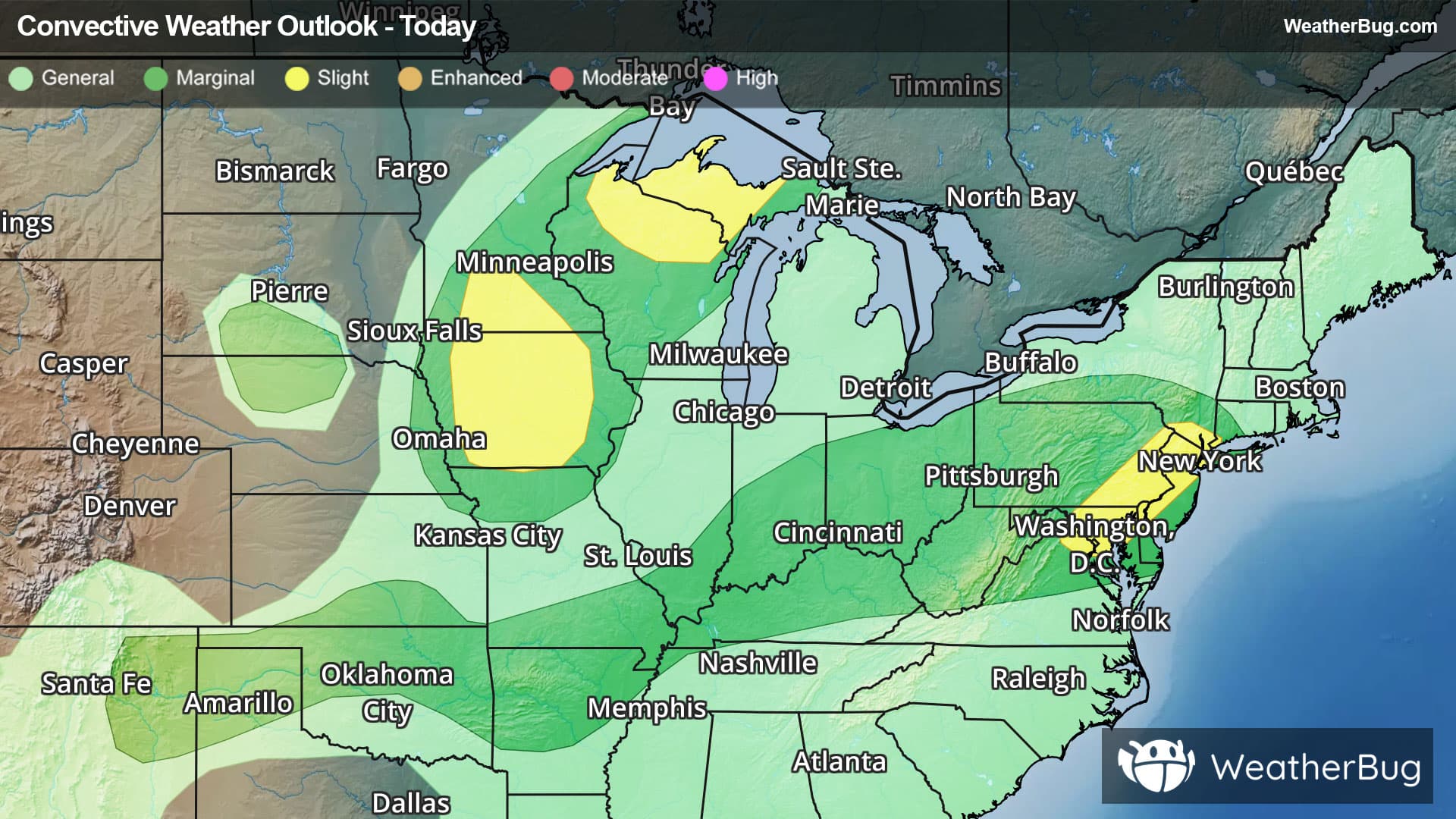 Severe Thunderstorm Outlook