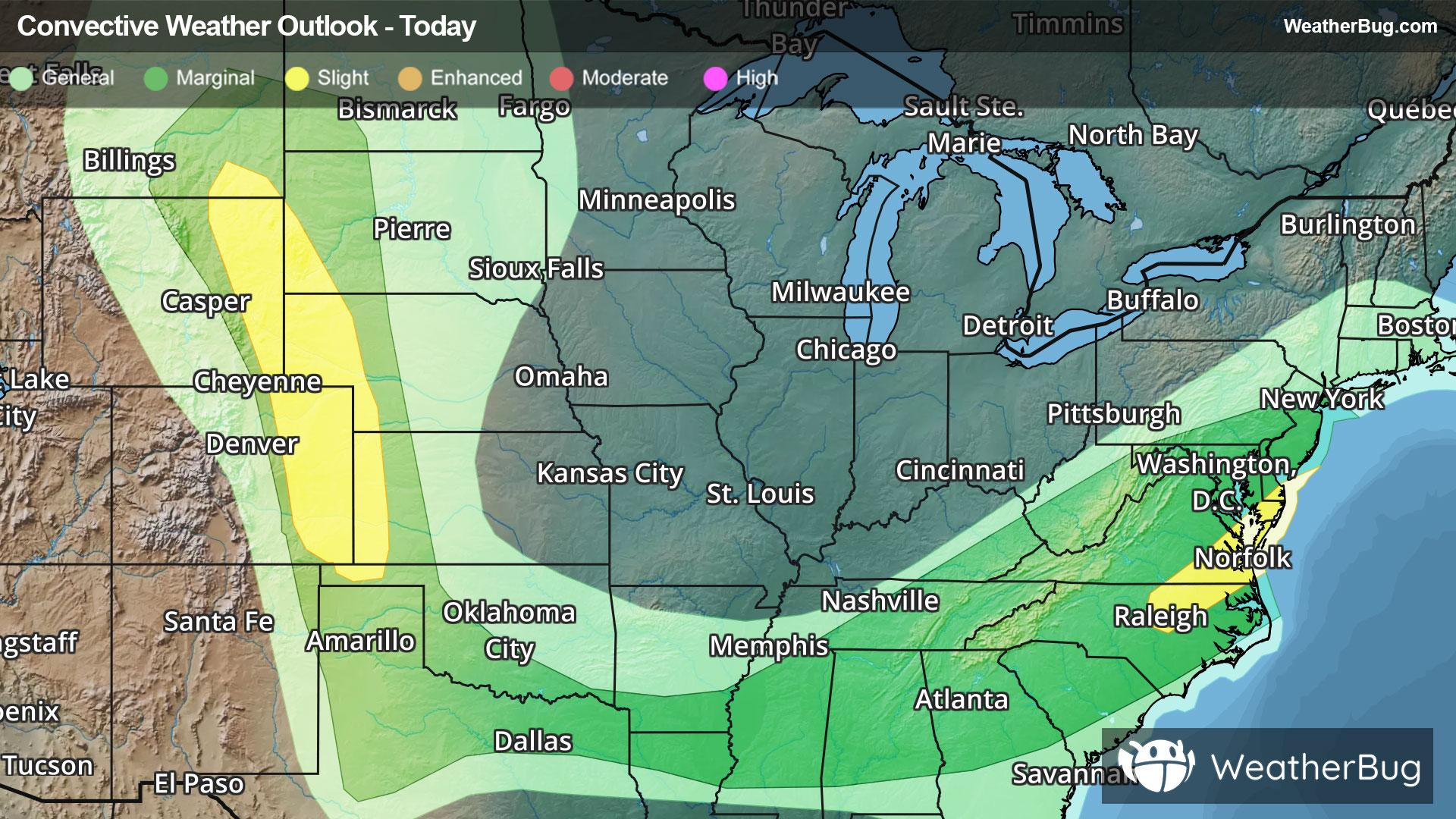 Today's Severe Weather Outlook