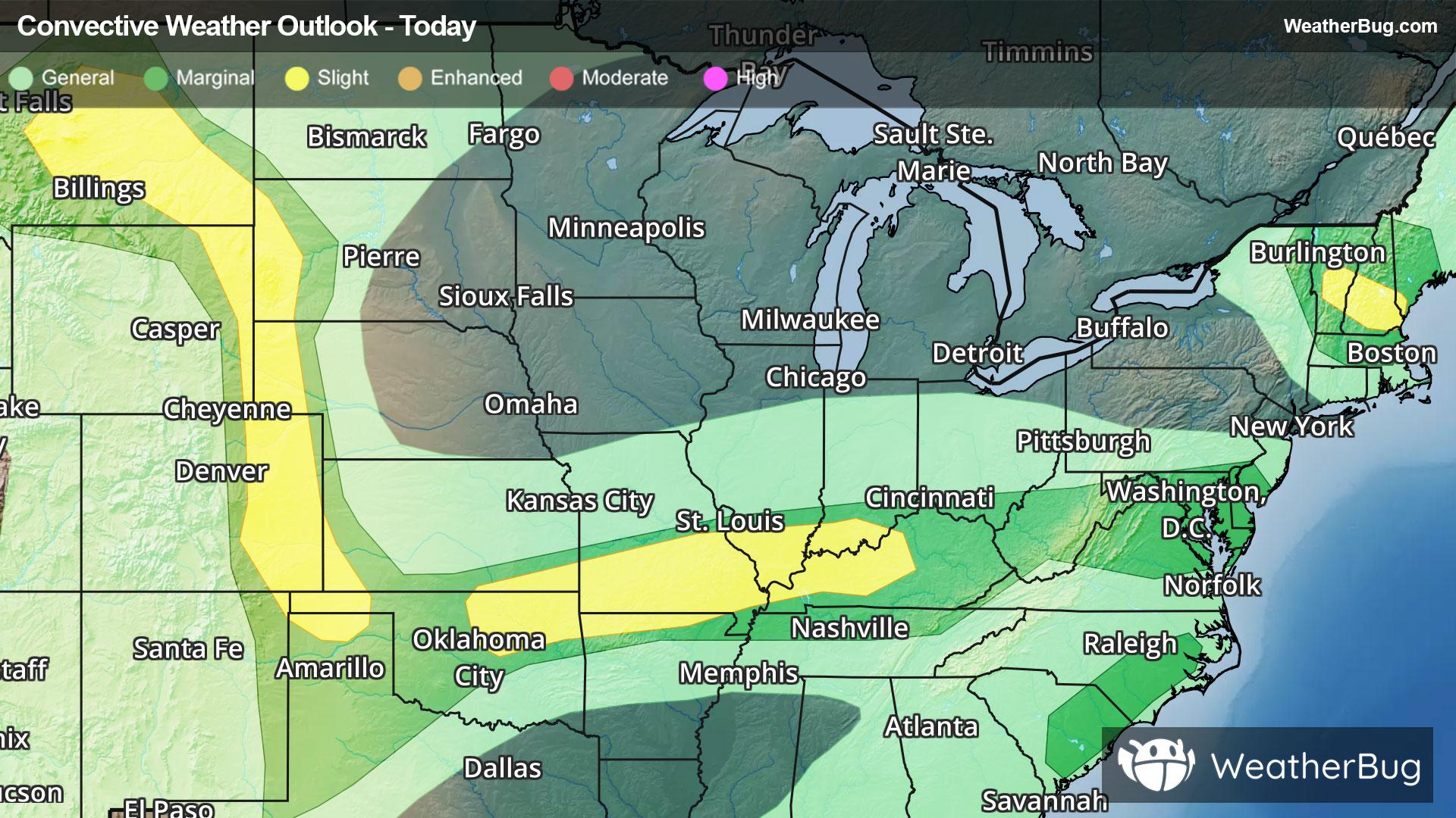Today's Severe Weather Outlook