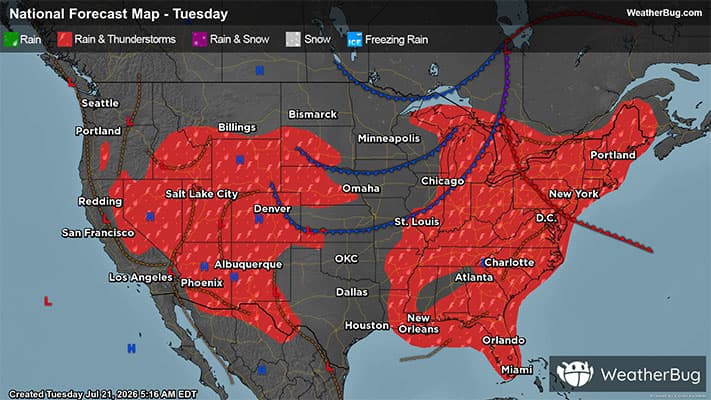 Today's Weather Outlook